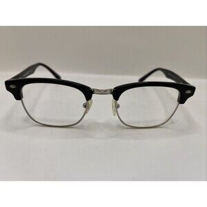 Geek Eyewear Eyglasses Connect Black/Siilver Frames Only Black 49-21-140